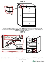 Preview for 10 page of PG BISON BLUM FLATPAX 870693 Assembly Manual