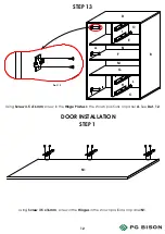 Preview for 12 page of PG BISON BLUM FLATPAX 870693 Assembly Manual