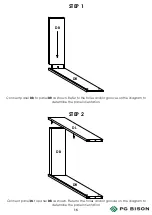 Preview for 15 page of PG BISON BLUM FLATPAX 870693 Assembly Manual