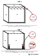 Preview for 17 page of PG BISON BLUM FLATPAX 870693 Assembly Manual