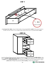 Preview for 19 page of PG BISON BLUM FLATPAX 870693 Assembly Manual