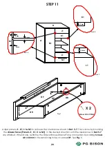 Preview for 20 page of PG BISON BLUM FLATPAX 870693 Assembly Manual