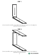 Preview for 3 page of PG BISON BLUM FLATPAX KITCHEN TANDEM WOODEN DRAWER BOX HEIGHT 3 Assembly Manual