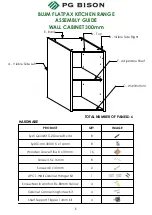 PG BISON BLUM FLATPAX Series Assembly Manual preview