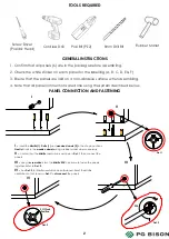 Preview for 2 page of PG BISON BLUM FLATPAX Series Assembly Manual