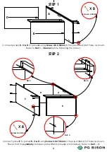 Preview for 3 page of PG BISON KINETIC FLATPAX RANGE WALL CABINET Assembly Manual