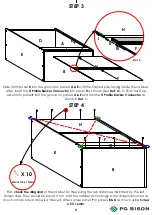 Preview for 4 page of PG BISON KINETIC FLATPAX RANGE WALL CABINET Assembly Manual