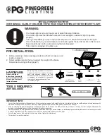 PG CL-SML3 Installation Instructions предпросмотр