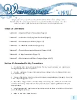 Preview for 2 page of ph Miracle Watermark User Manual