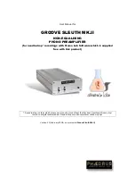 Phaedrus Audio GROOVE SLEUTH MK.II User Manual preview