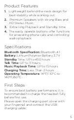 Preview for 5 page of phaiser CORE BHS-950 User Manual