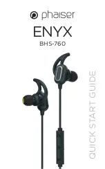 phaiser Enyx BHS-760 Quick Start Manual предпросмотр