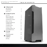 Preview for 4 page of Phanteks Evolv Shift User Manual