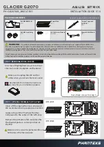 Preview for 1 page of Phanteks GLACIER G2070 Installation Manual