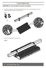 Предварительный просмотр 8 страницы Phantom photobio CX 2125 Instruction Manual