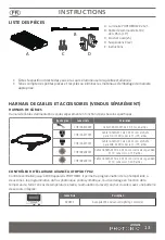 Preview for 13 page of Phantom photobio CX 2125 Instruction Manual