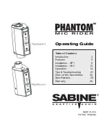 Phantom PMR-GP1 Operating Manual предпросмотр