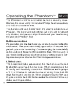 Предварительный просмотр 14 страницы Phantom PMR-GP1 Operating Manual