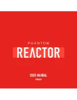 Предварительный просмотр 1 страницы Phantom REACTOR User Manual