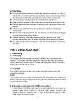 Preview for 3 page of Phantos LED PAR CAN User Manual