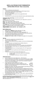 Preview for 1 page of PharmaSystems PS720 Instructions For Use