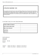 Preview for 2 page of PHAROS MARINE PHALCON 2000 Installation Manual