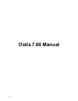 Preview for 1 page of Pharos Ostia 7.6 User Manual