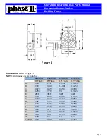 Preview for 3 page of phase II+ 220-006 Operating Instructions & Parts Manual