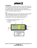 Preview for 2 page of phase II+ SRG-4000 Operation Manual