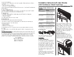 phase II Roman Shades with Continuous Chain Operation Installation Instructions предпросмотр