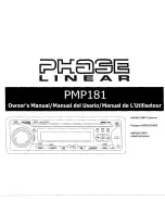 Phase Linear PMP181 Owner'S Manual preview