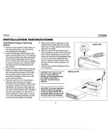 Предварительный просмотр 3 страницы Phase Linear PMP181 Owner'S Manual