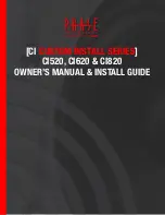 Phase Technology CI520 Owner'S Manual And Installation Manual preview