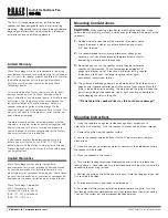 Phase Technology CS-5R Install Instructions preview