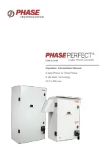 Preview for 1 page of Phase Technology HPASEPERFECT PT007 Operation & Installation Manual