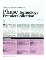 Предварительный просмотр 1 страницы Phase Technology PC 3.1 II Brochure & Specs