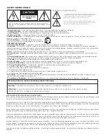 Preview for 2 page of Phase Technology PC60 CA Owner'S Manual & Installation Instructions