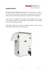 Preview for 3 page of Phase Technology Phase Perfect PT007 Operation & Installation Manual