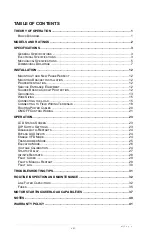 Preview for 6 page of Phase Technology Phase Perfect PT007 Operation & Installation Manual