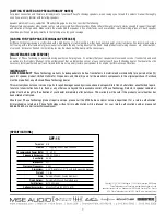 Preview for 3 page of Phase Technology SPF-15 Owners Manual/Install Manual