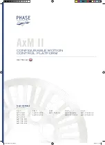 Предварительный просмотр 1 страницы Phase AxM II 04.09.4 User Manual