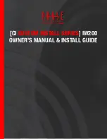 Phase IW200 Owner'S Manual And Installation Instructions предпросмотр