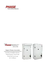 Phase PHASEPERFECT PT007 Operation & Installation Manual preview