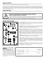 Предварительный просмотр 3 страницы Phase POWER FL-8 Owners Manual/Install Manual