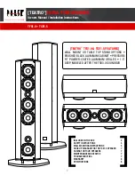 Предварительный просмотр 2 страницы Phase Teatro Owners Manual/Install Manual