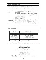 Preview for 8 page of Phasemation CM-1000 CONTROL MEISTER Owner'S Manual