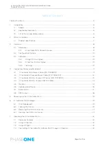 Preview for 3 page of PhaseOne iX MK 5 Installation And Operation Manual