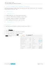 Preview for 33 page of PhaseOne PAS 280 Operation Manual