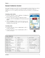 Phason Natural Ventilation Control Manual preview
