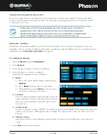 Preview for 29 page of Phason Supra Touch Series Manual